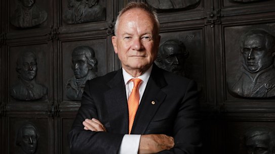 Tony Shepherd says baby boomers taking up age pensions will sink the budget.