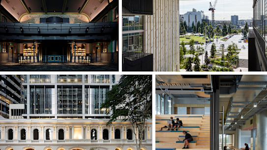 BT homepage composite image of the 2022 Queensland architecture award winners