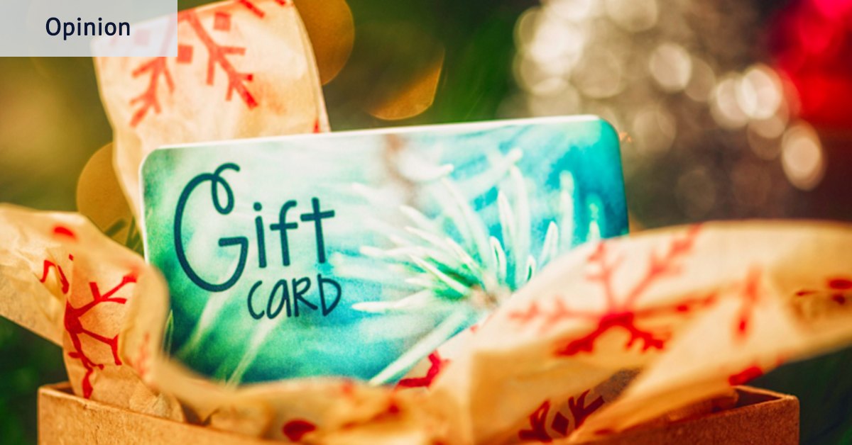 Beware. Gift card scammers are stealing your present