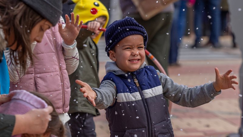 Snow falls at Qld’s Granite Belt for the first time in 10 years