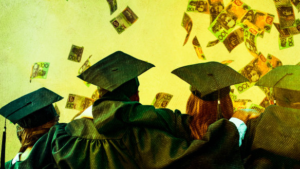 Some of the worst-paid graduates will have the highest HECS debts.