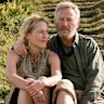 No White Lotus luxury as Jason Isaacs and Gillian Anderson do it tough