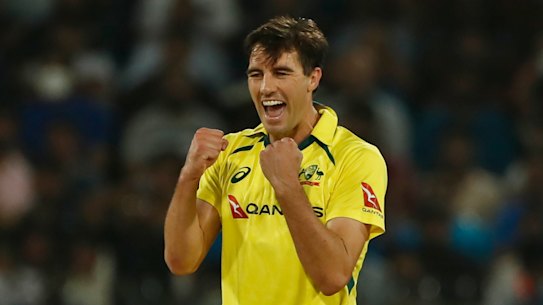 Pat Cummins will lead Australia to the ODI World Cup in India next year.