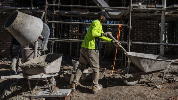 Want to fill the tradie gap? Walk in my labourer’s boots for a day