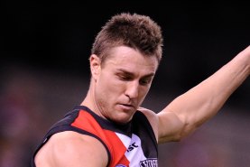 Fisher played more than 200 games for St Kilda.
