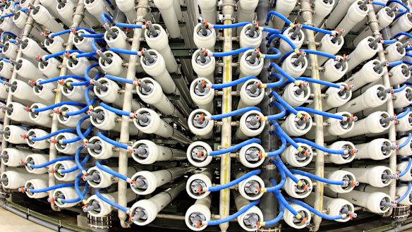 Membranes at the Sydney Desalination Plant: restart going better than expected.