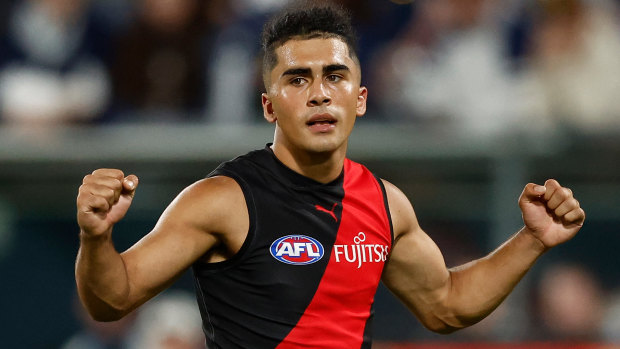 Isaac Kako has Essendon fans salivating.