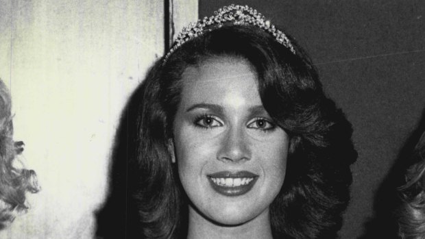 Anita Cobby, winner of Miss Western Suburbs in 1979.  