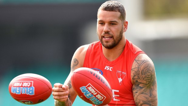 Lance Franklin is on the Swans' injury list.