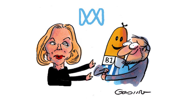 Stroke the furry wall: ABC chair Ita Buttrose reckons some creative types at the ABC are "very sensitive people"