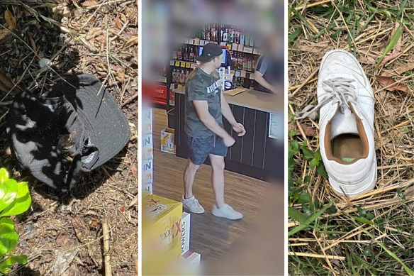 Police have located two shoes and a hat believed to belong to missing 27-year-old Jack McLennan.