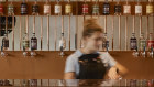 The gleaming copper service area is the centrepiece of Beth’s Bar at Four Pillars.