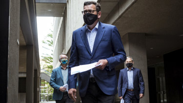 Premier Daniel Andrews has announced that masks are no longer mandatory outdoors.