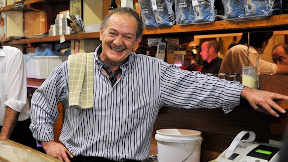 Sisto Malaspina in Pellegrini's in 2010. 