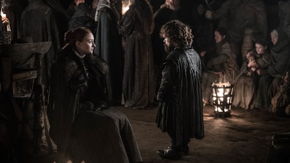 Sansa and Tyrion ponder what might have been.  