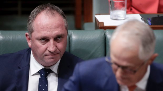 Barnaby Joyce's depiction of the voice as a "third chamber" was adopted by others, including Malcolm Turnbull.