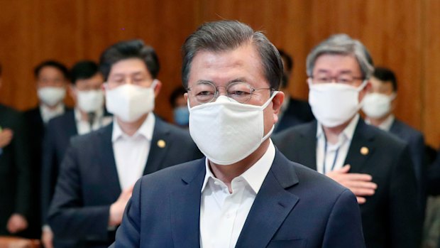 South Korea President Moon Jae-in.