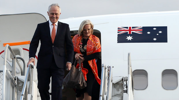 Malcolm Turnbull says he didn't ask for an entitlement to taxpayer funded overseas travel when on government business. 