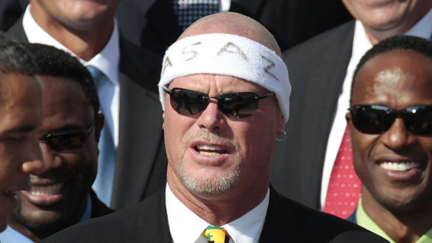 Back on: File photo of former Chicago quarterback Jim McMahon. A US appeals court has revived a lawsuit against the NFL by former players, including McMahon.