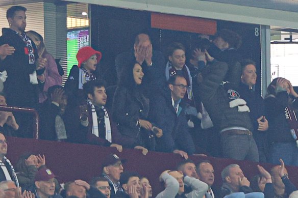 Heads in hands as Villa stumble.