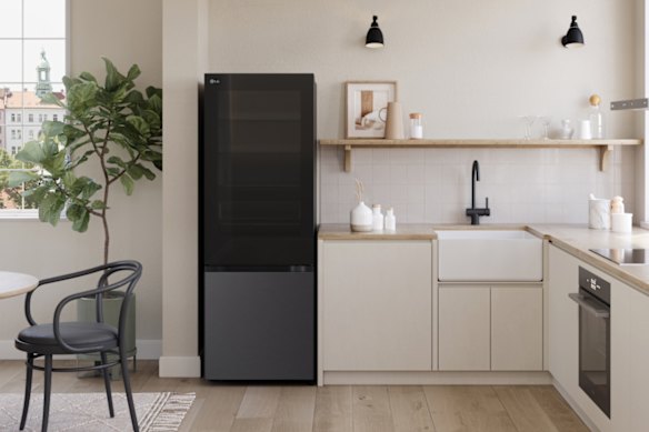 The only downside is that you can kind of see into the fridge all the time, so put anything embarrassing at the back.