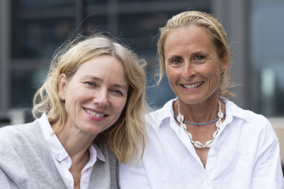 Naomi Watts with Sam Bloom in November 2018.