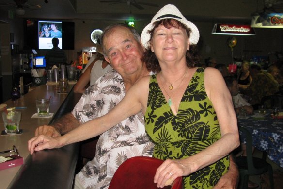 Pete and Sue Hensel married in December and were on their honeymoon in Queensland when they were killed in a helicopter crash.