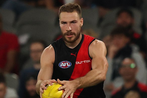 Bombers key defender Ben McKay.