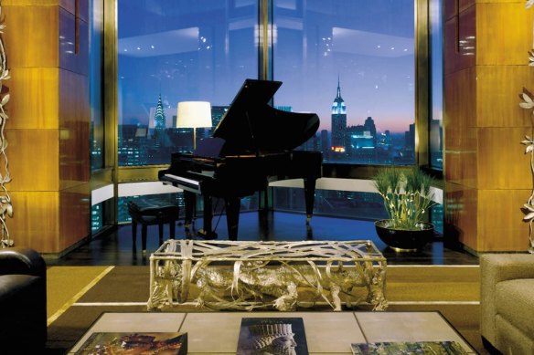 The suite is rumoured to have cost $US50 million to create.