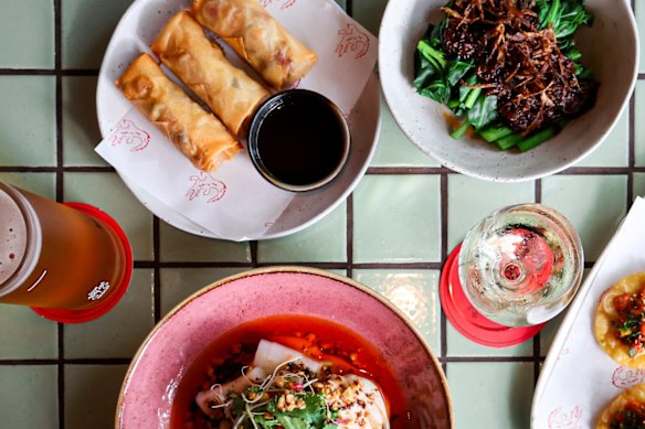 Juni switches gears to a snack menu for $38 per person after 9pm each night.