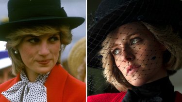 Diana on a tour of Canada 1983; Kristen Stewart in ‘Spencer’; Diana at Birmingham airport, 1984.