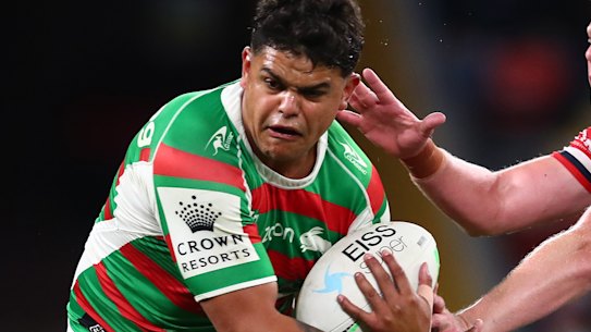 South Sydney’s Latrell Mitchell.