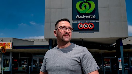 Former Woolworths night-fill manager Cameron Baker is launching a class action on behalf of thousands of underpaid workers.