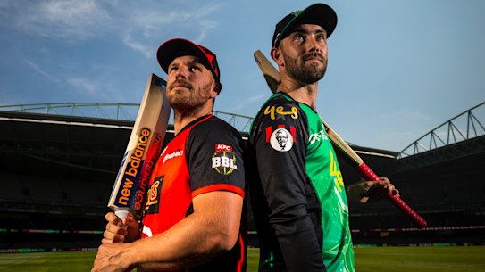 Aaron Finch and Glenn Maxwell.