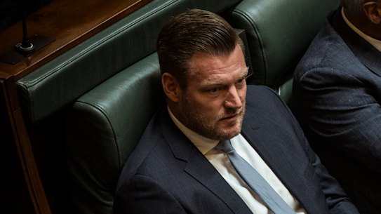 Deputy Liberal Leader Sam Groth in parliament earlier this year.