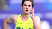 Rohan Browning running in Glasgow.