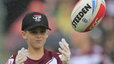 Manly are disinfecting balls at Lottoland due to coronavirus fears.