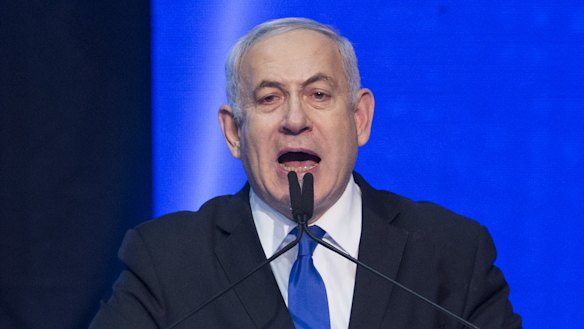 Israeli Prime Minister Benjamin Netanyahu.