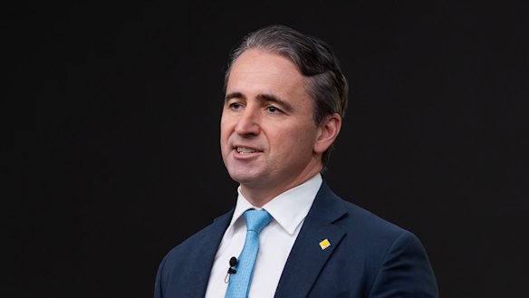 Commonwealth Bank chief executive Matt Comyn said the banks’ data showed younger generations had lifted their spending and saving.