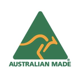 “Australian made, Australian Grown” logo.