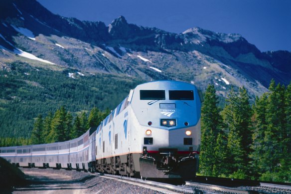 Rolling through the Rockies.