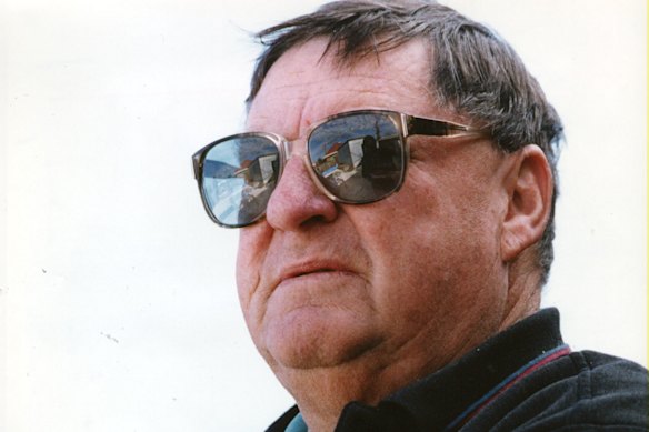 One-time Builders Labourers Federation leader Norm Gallagher, who eventually turned on his former colleague, John Setka.
