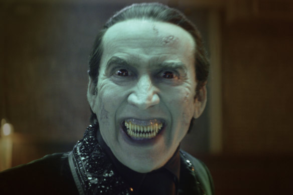 Nicolas Cage steals the film as Dracula in Renfield. 