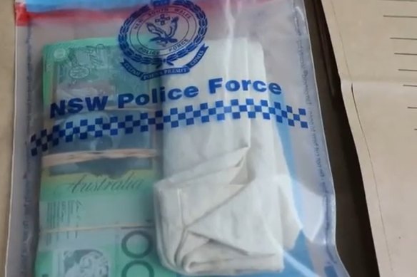 $150,000 in cash was seized by police.