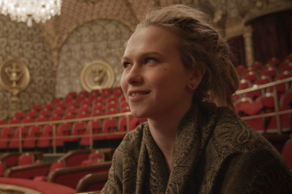 Alissija-Elisabet Jevtjukova in the Estonian film "A Year Full of Drama".
