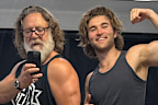 This snap of Russell Crowe and his look-alike son Tennyson said the internet alight! 