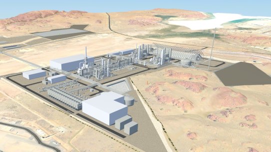 The Perdaman plant will be built on the Burrup Peninsula, home of the World Heritage nominated Murujuga rock art.