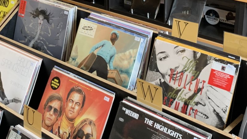 Vinyl in revival as young listeners splurge on old mediums