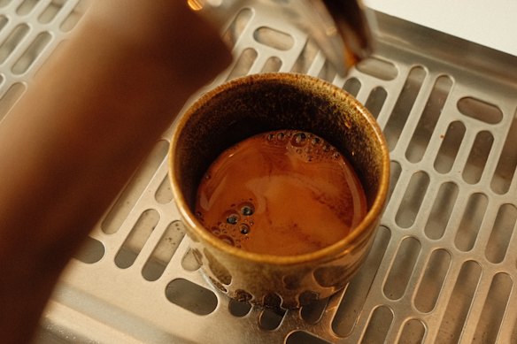 Disciple Roasters specialise in black coffee while next door sibling venue Kohi No Deshi serves white coffee.