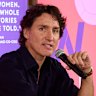 Justin Trudeau spoke about gender and politics at Mecca ahead of the Women Deliver summit.